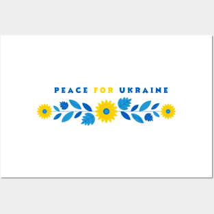 peace for ukraine Posters and Art